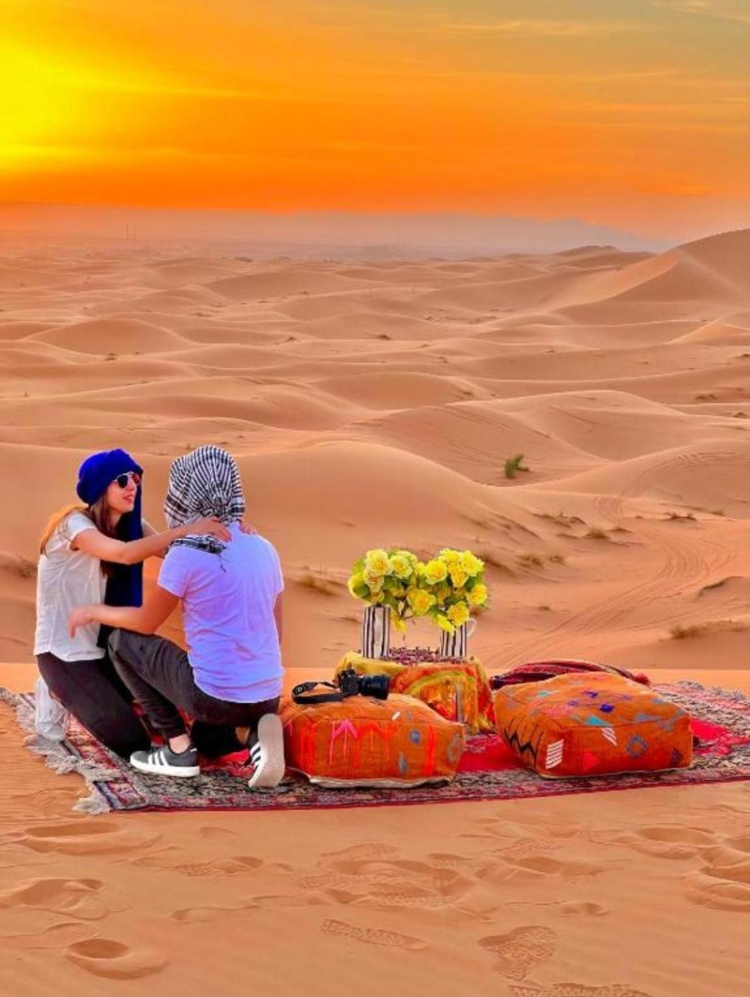 Authentic Desert Luxury Camp Merzouga Exterior foto